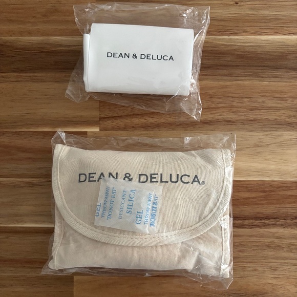 Dean & Deluca Shopping Totes Reusebale Eco Bags (Lot of 2) - Picture 1 of 4